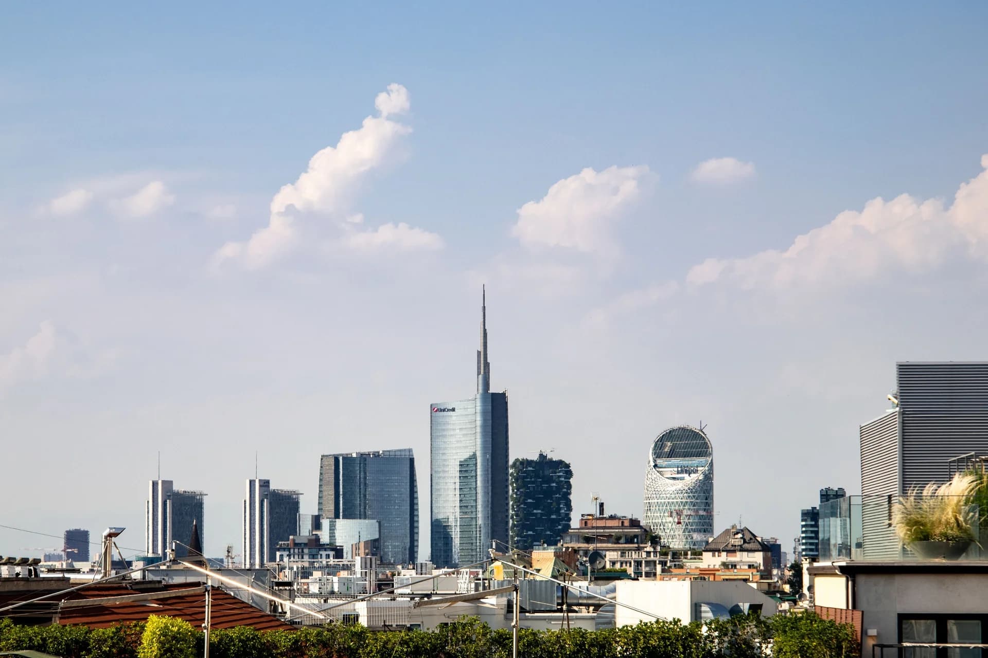 Milano: skyline di Porta Nuova